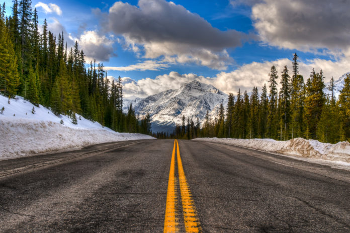 Der Icefields Parkway durch den Banff National Park