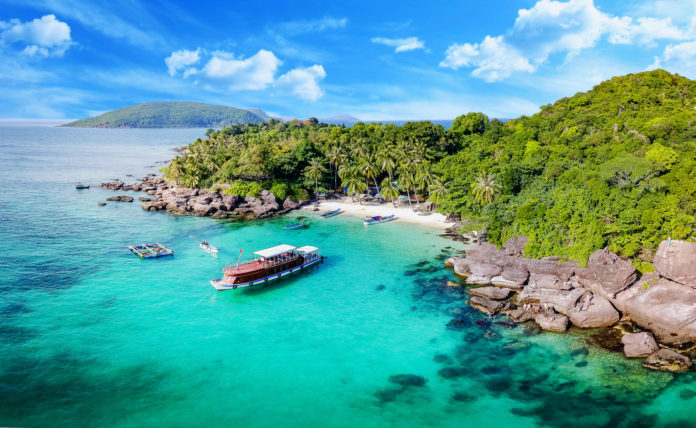 Nam Du Island von oben